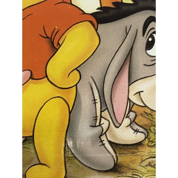 Winnie the Pooh Poster Colorful 8" x 10" Eeyore Tigger Piglet Pooh Bear Rabbit - Picture 6 of 6